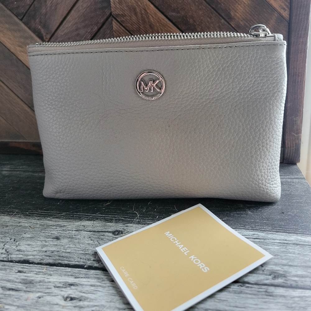 Michael Kors Fulton Leather Travel Case